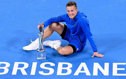 Jiri Lehecka đăng quang ngôi vô địch giải Brisbane International