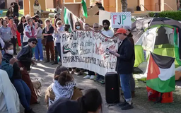 Ai tài trợ cho biểu tình ủng hộ Palestine?