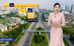 Dự báo thời tiết trưa | 06/05/2025