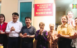 Hà Nội hoàn thành 725 nhà đại đoàn kết