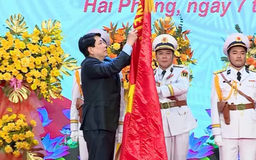 Quân chủng Hải quân đón nhận Huân chương Hồ Chí Minh