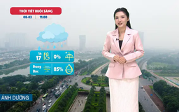 Dự báo thời tiết trưa | 08/03/2025