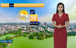 Dự báo thời tiết | 08/05/2025