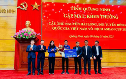 Hai Long được tỉnh Quảng Ninh thưởng lớn gần 500 triệu đồng