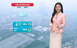 Dự báo thời tiết trưa | 09/03/2025