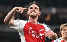 Điểm 10 cho Declan Rice trong đêm Emirates huyền diệu