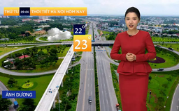 Dự báo thời tiết trưa | 09/04/2025