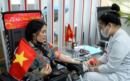 Buổi sáng ở Viện Huyết học - Truyền máu Trung ương