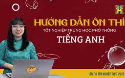 Ôn thi tiếng Anh: Chữa đề tham khảo theo mẫu minh họa của Bộ GD-ĐT