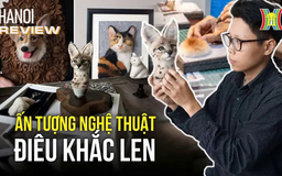 Ấn tượng nghệ thuật điêu khắc len | HANOI Review | 08/05/2025