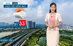 Dự báo thời tiết tối | 09/06/2025