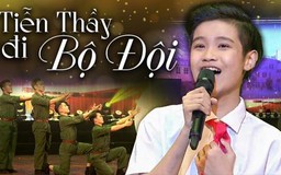 Tiễn thầy đi bộ đội