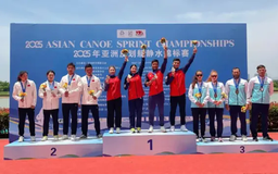 Canoeing Việt Nam đoạt Huy chương Vàng châu Á