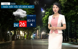 Dự báo thời tiết tối | 10/06/2025