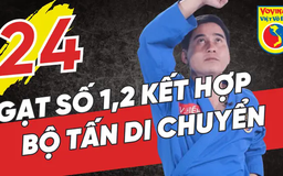Học võ Vovinam-Tập 24: Ôn tập Gạt 3, 4 kết hợp tấn