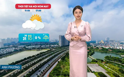 Dự báo thời tiết trưa | 11/04/2025