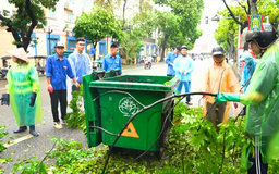 Hà Nội: 579 đội hình thanh niên khắc phục bão số 3