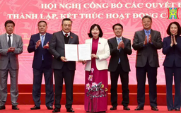 Hà Nội công bố thành lập và kết thúc hoạt động của các tổ chức Đảng