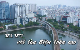 Vi vu với tàu điện trên cao | Nhịp sống Hà Nội | 12/06/2025