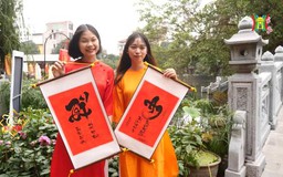 Xin chữ đầu năm, nét đẹp văn hóa của người Việt