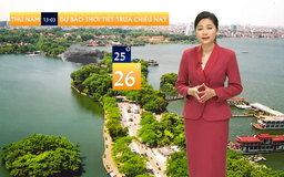 Dự báo thời tiết trưa | 13/03/2025