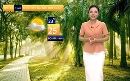 Dự báo thời tiết trưa | 13/05/2025