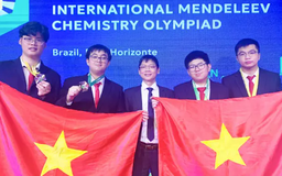 Việt Nam giành trọn huy chương Olympic Hóa học Quốc tế Mendeleev