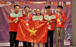 Năm học sinh Việt Nam đoạt HCV Olympic Hóa học châu Á
