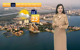 Dự báo thời tiết chiều | 14/02/2025