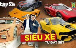 Bộ sưu tập siêu xe được tạo hình từ đất sét | Bản tin Tàu và Xe | 14/02/2025