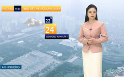Dự báo thời tiết trưa | 14/03/2025