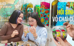 Từ rác thải đến độc bản: Cô gái Hà Nội 'thay áo mới' cho vỏ chai | HANOI Review | 13/03/2025