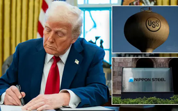 Ông Trump phê chuẩn thương vụ Nippon Steel mua lại US Steel