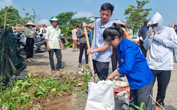 Hoài Đức đảm bảo vệ sinh môi trường sau bão