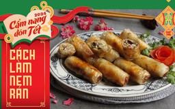 Cách làm nem rán giòn ngon cho ngày Tết