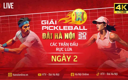 Giải Pickleball Đài Hà Nội 2025: Các trận đấu rực lửa - Ngày 2