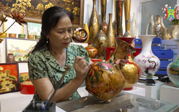 Nghệ nhân Hà Nội: Sắc màu sơn mài