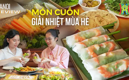 Món cuốn thanh mát - Ăn ngon chẳng ngán hè | HANOI Review | 16/05/2025