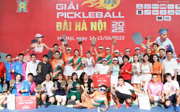 Giải Pickleball Đài Hà Nội 2025 khép lại với nhiều cảm xúc