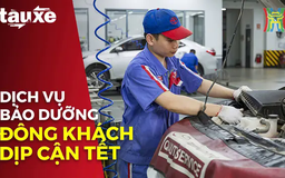 Dịch vụ bảo dưỡng, sửa chữa xe đông khách dịp cận Tết | Bản tin Tàu và Xe | 17/01/2025