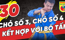 Tinh hoa võ Việt - Tập 30: Chỏ số 3, Chỏ số 4 kết hợp với bộ tấn