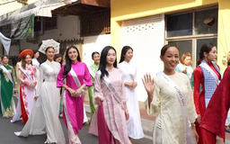 Trình diễn quảng bá áo dài Việt Nam tại Thái Lan