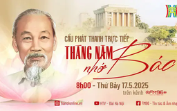 Cầu phát thanh trực tiếp 'Tháng Năm nhớ Bác'