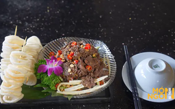 Nộm bắp bò măng trúc