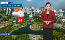 Dự báo thời tiết tối | 17/06/2025