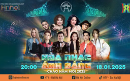 Chương trình 'Hòa nhạc ánh sáng - Chào năm mới 2025'