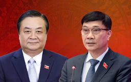 Ông Lê Minh Hoan và ông Vũ Hồng Thanh giữ chức Phó Chủ tịch Quốc hội khóa XV