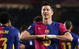 Barcelona chiếm ngôi đầu BXH La Liga 2025