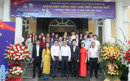 Ra mắt ngành học mới: Tiếng Việt và Văn hóa Việt Nam