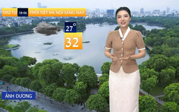Dự báo thời tiết trưa | 18/06/2025